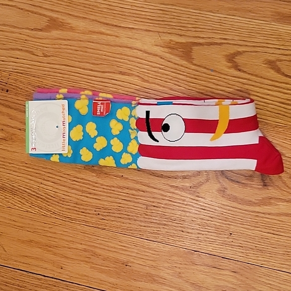 Little Miss Matched socks NWT - Picture 1 of 4
